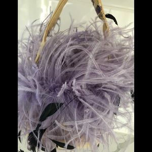 Ostrich Feather handbag by Sherie D Giles